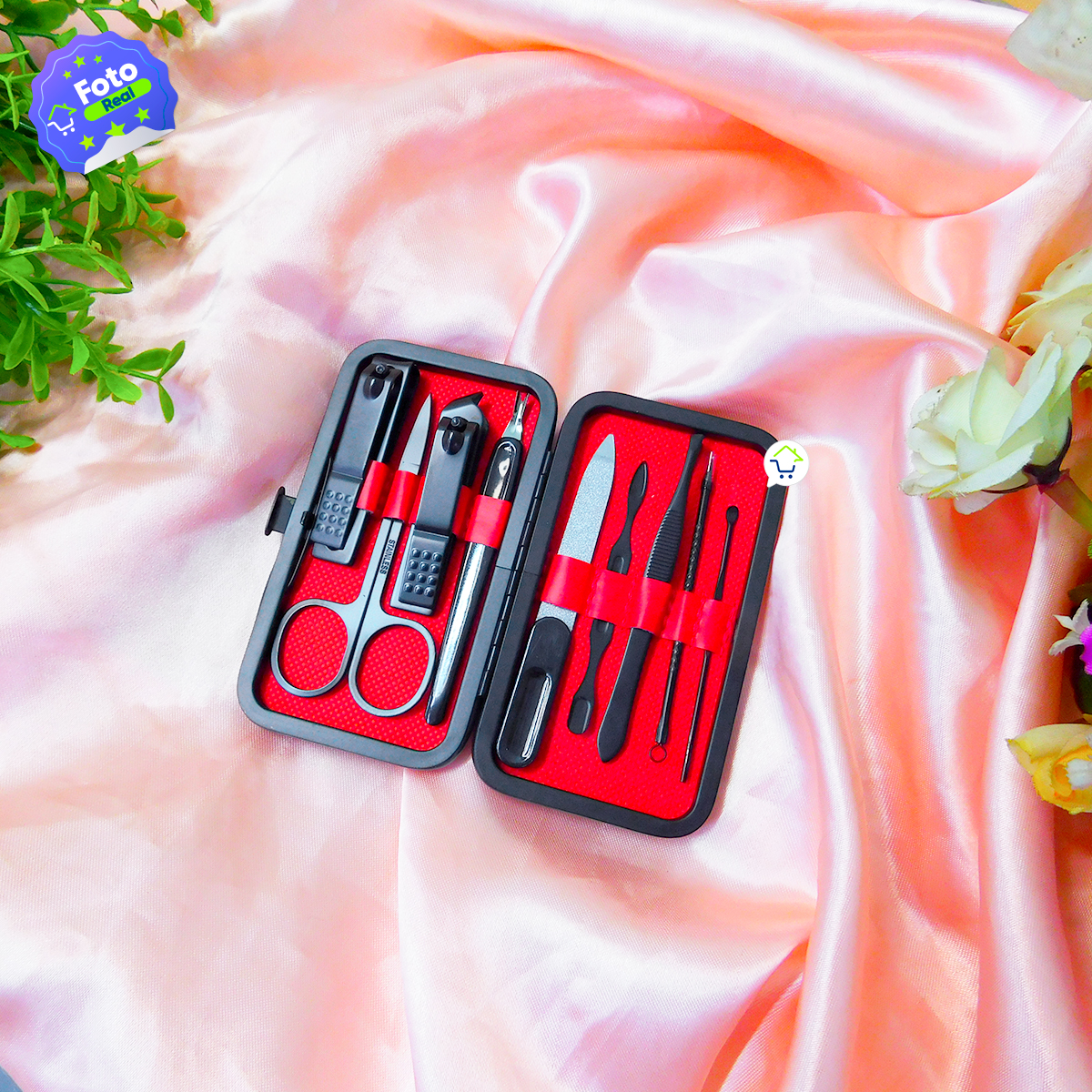 Set Manicure Pedicura 9 Piezas JD039